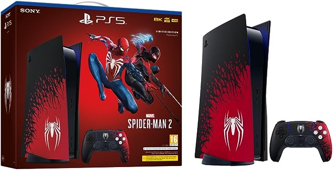 PlayStation®5 Console – Marvel’s Spider-Man 2 Limited Edition Bundle