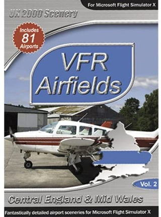 VFR Airfields - Volume 2 : Central England and Mid Wales (PC CD)