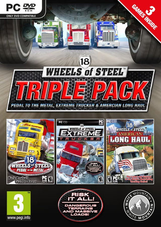 18 Wheels of Steel - Triple Pack (PC DVD)