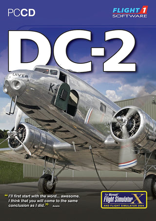 DC-2 for FS 2004 and FSX (PC CD)