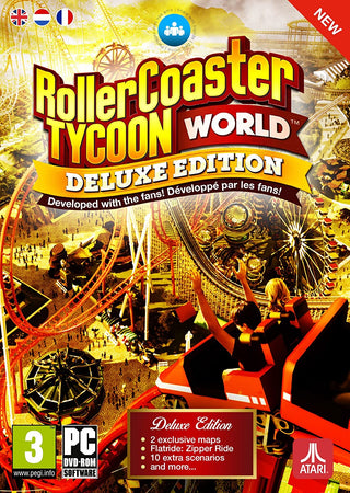 Rollercoaster Tycoon World Deluxe Edition (PC DVD)