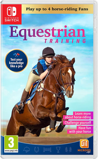 Equestrian Training Video Game For Nintendo Switch
