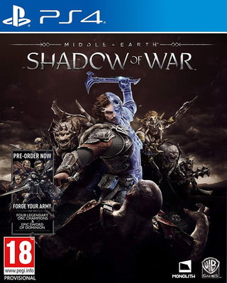Middle-earth Shadow of War Silver Edition PS4