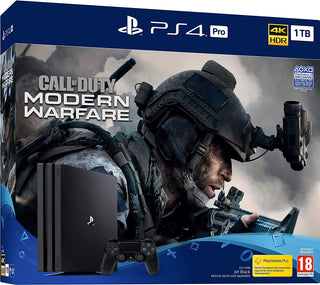 PS4 Console Slim 1TB Call Of Duty Modern Warfare Jet Black
