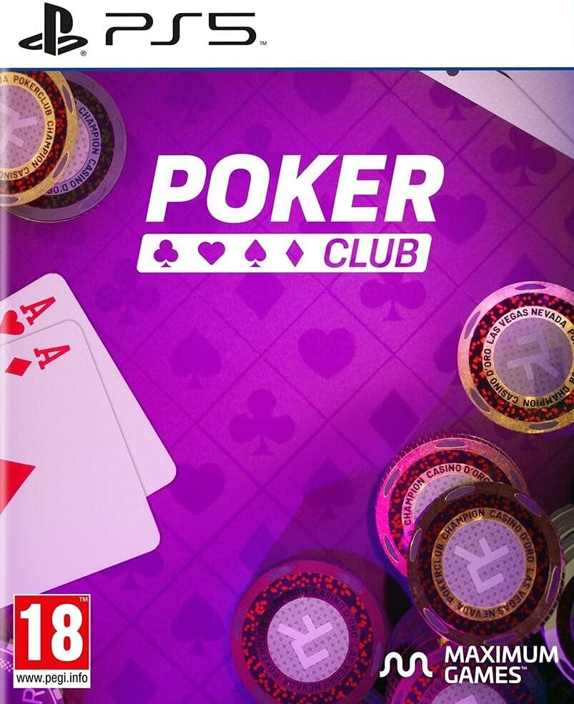 Poker Club Video Game PlayStation 5